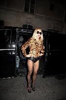 PFW - Rita Ora Arrives At Sugaar Restaurant