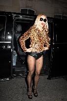 PFW - Rita Ora Arrives At Sugaar Restaurant