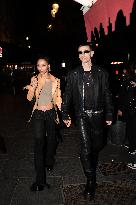 PFW - FKA Twigs Arrives At Le Sienna Restaurant