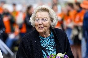 Princess Beatrix During The Sixth Edition Of Het Oranjepad - Baarn