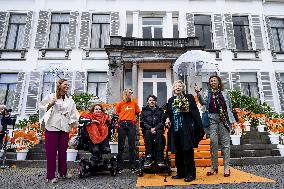 Princess Beatrix During The Sixth Edition Of Het Oranjepad - Baarn