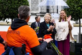 Princess Beatrix During The Sixth Edition Of Het Oranjepad - Baarn