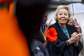 Princess Beatrix During The Sixth Edition Of Het Oranjepad - Baarn