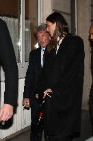 PFW - Sean Penn Leaves Sienna Restaurant
