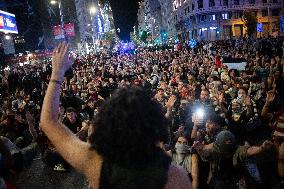 Demonstration in Support of Palestine Across Spain