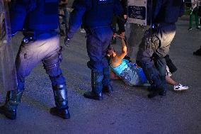 Demonstration in Support of Palestine Across Spain