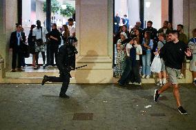 Demonstration in Support of Palestine Across Spain