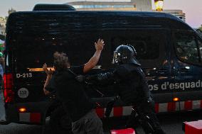 Demonstration in Support of Palestine Across Spain