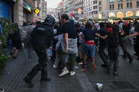 Demonstration in Support of Palestine Across Spain
