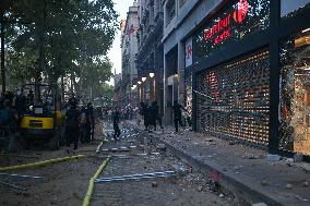 Demonstration in Support of Palestine Across Spain