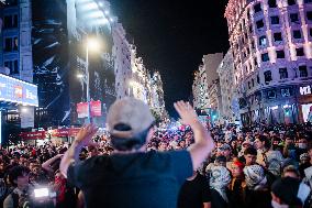 Demonstration in Support of Palestine Across Spain