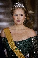 Abdication Ceremony of Luxembourg Grand Duke Henri - Dinner - Luxembourg.