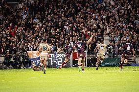 TOP 14: UNION BORDEAUX BEGLE VS LOU RUGBY (LYON)