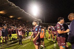 TOP 14: UNION BORDEAUX BEGLE VS LOU RUGBY (LYON)