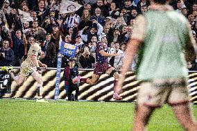 TOP 14: UNION BORDEAUX BEGLE VS LOU RUGBY (LYON)