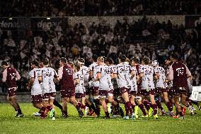TOP 14: UNION BORDEAUX BEGLE VS LOU RUGBY (LYON)