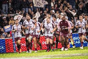 TOP 14: UNION BORDEAUX BEGLE VS LOU RUGBY (LYON)