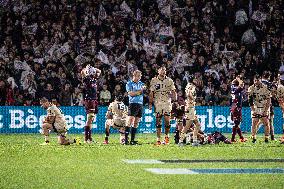 TOP 14: UNION BORDEAUX BEGLE VS LOU RUGBY (LYON)