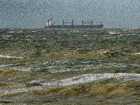 Storm Amy Hits France - Le Havre