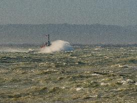 Storm Amy Hits France - Le Havre