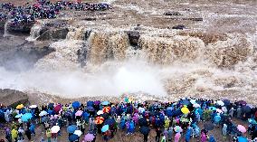 Yellow River Hukou Waterfall