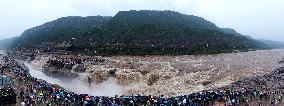 Yellow River Hukou Waterfall