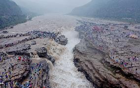Yellow River Hukou Waterfall