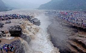 Yellow River Hukou Waterfall