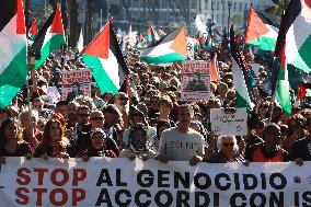 Demonstration in Support of Palestine Across Italy