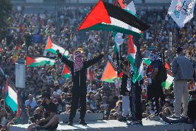 Demonstration in Support of Palestine Across Italy