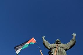 Demonstration in Support of Palestine Across Italy