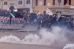 Demonstration in Support of Palestine Across Italy