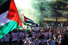 Demonstration in Support of Palestine Across Italy