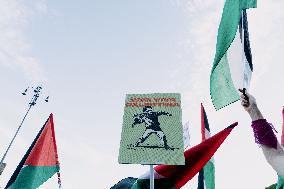Demonstration in Support of Palestine Across Italy