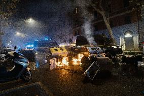 Demonstration in Support of Palestine Across Italy