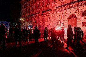 Demonstration in Support of Palestine Across Italy