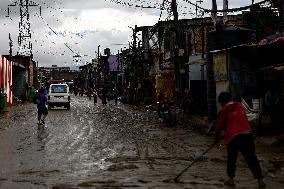 Kathmandu Floods Aftermath - Nepal