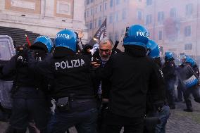 Demonstration in Support of Palestine Across Italy