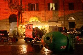 Demonstration in Support of Palestine Across Italy