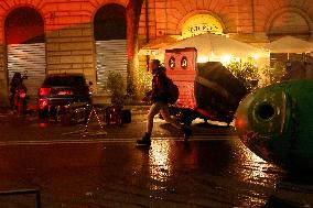 Demonstration in Support of Palestine Across Italy