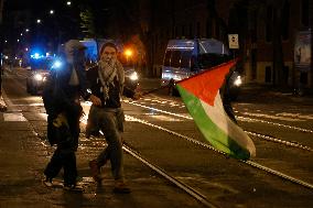 Demonstration in Support of Palestine Across Italy