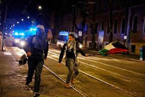 Demonstration in Support of Palestine Across Italy