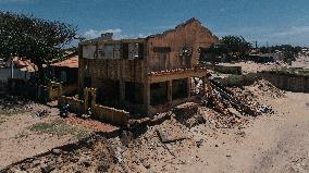 Atafona Coastal Erosion Aftermath - Brazil