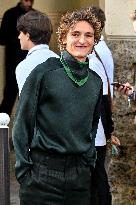 PFW Lacoste Outside Arrivals