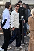 PFW Lacoste Outside Arrivals