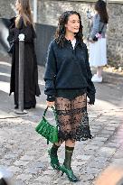 PFW Lacoste Outside Arrivals