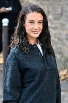 PFW Lacoste Outside Arrivals