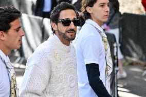 PFW Lacoste Outside Arrivals