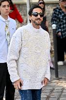 PFW Lacoste Outside Arrivals