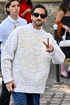 PFW Lacoste Outside Arrivals